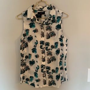 Banana Republic sleeveless blouse